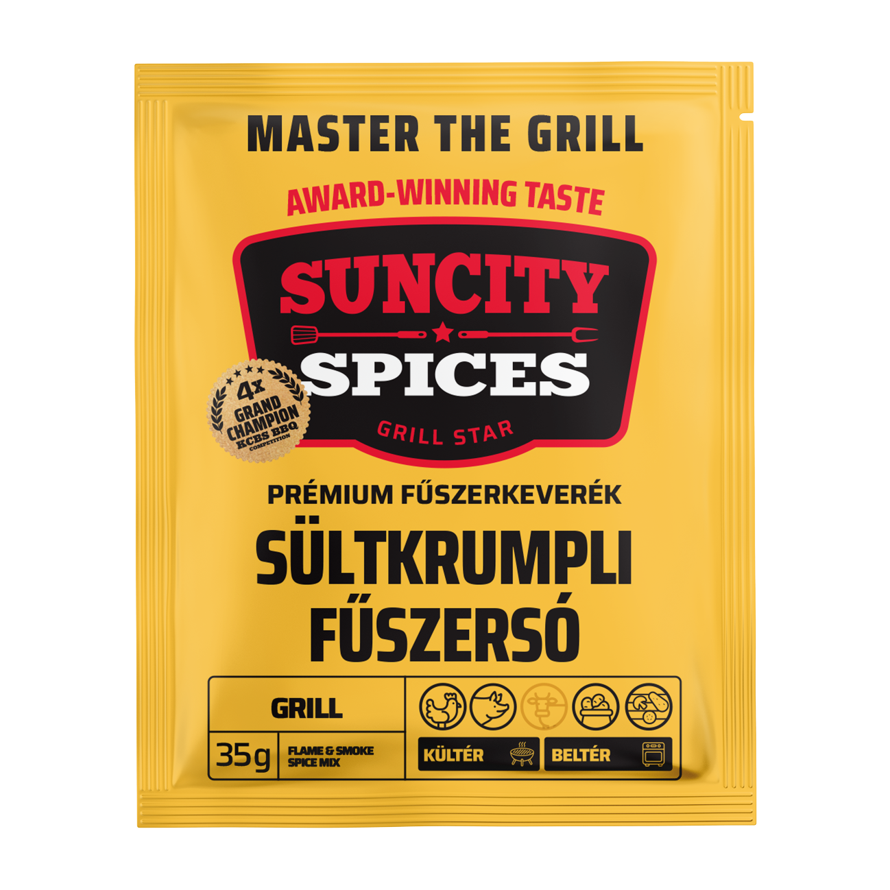 SunCity Spices Sültkrumpli grill fűszersó