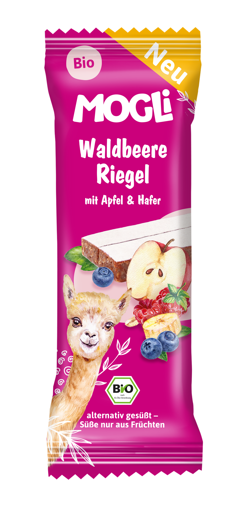 Mogli Bio Waldbeere Riegel erdei gyümölcsös szelet 25g
