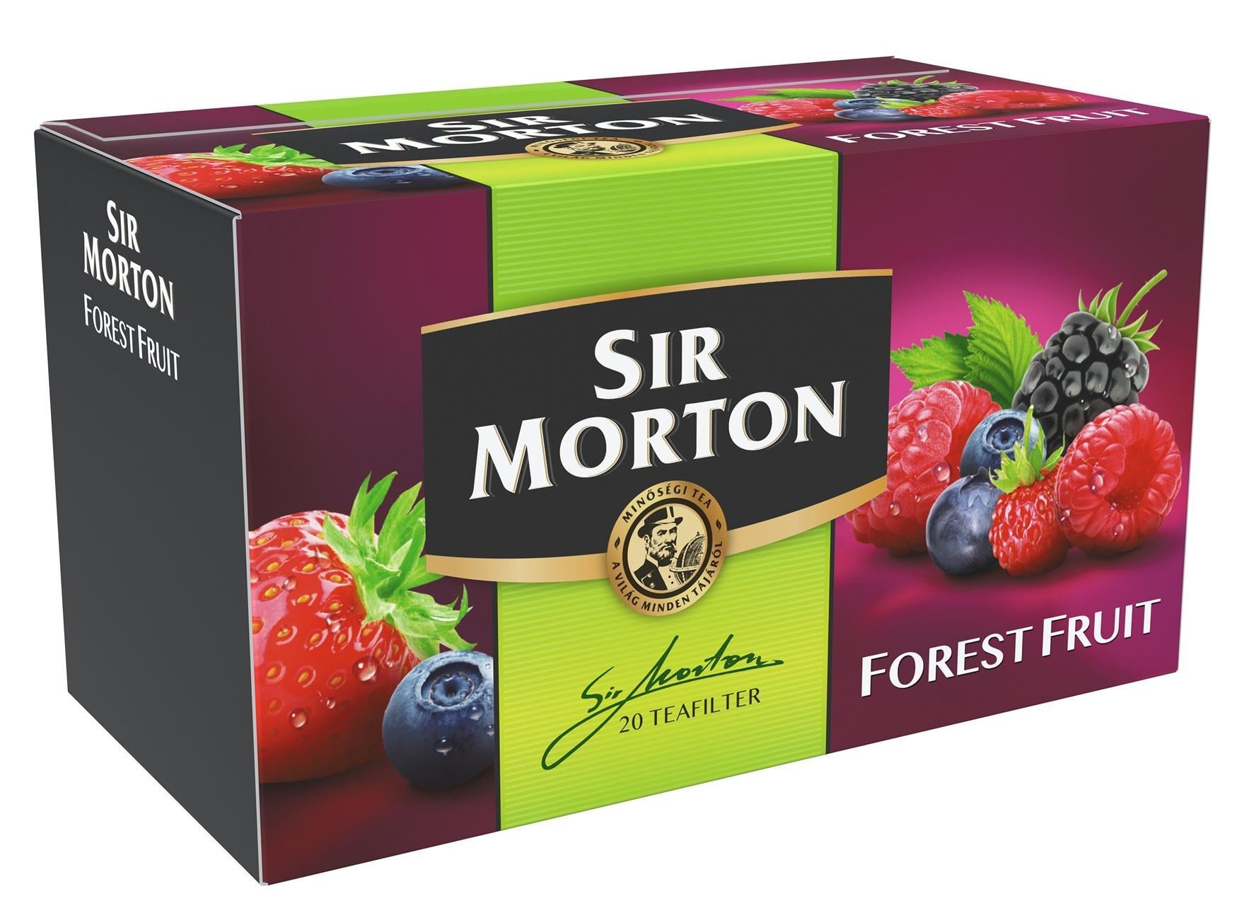 Sir Morton Erdeigyümölcsízű keverék tea