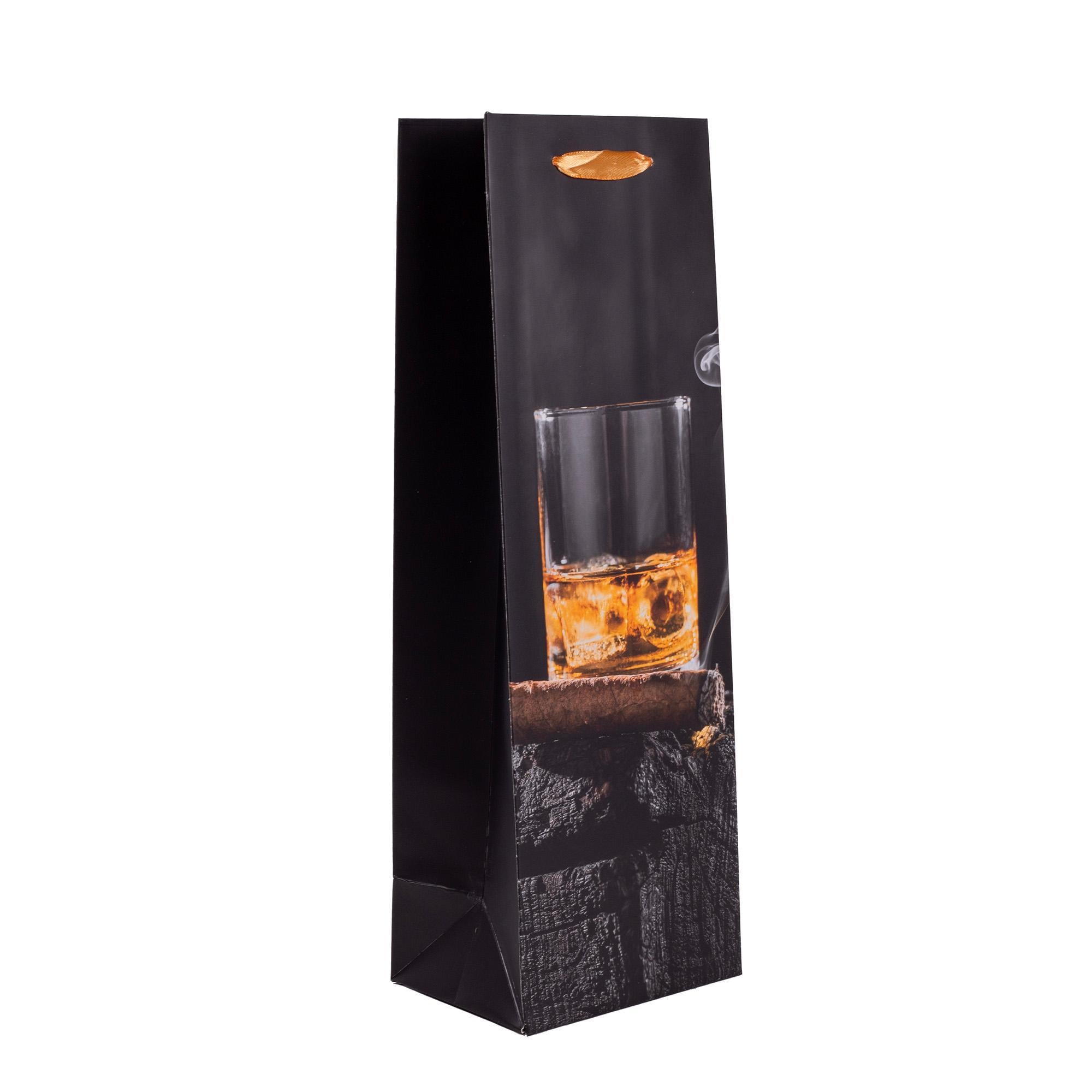 Ajándék Papírtasak Whisky 12x36 cm