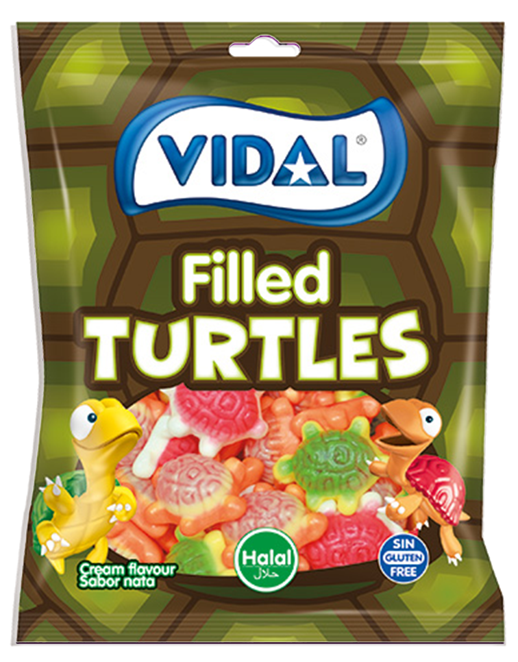Vidal Töltött Teknős gumicukor