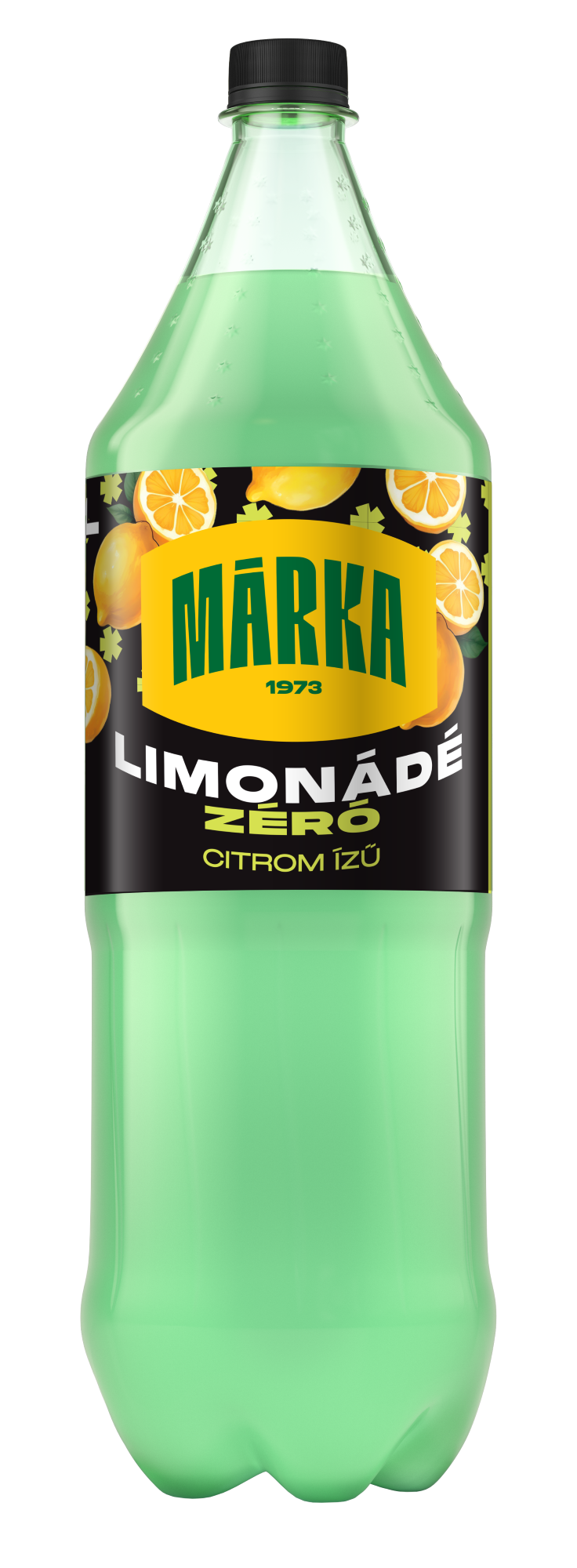 MÁRKA Limonádé zero citrom ízű energiamentes szénsavas üdítőital édesítőszerekkel