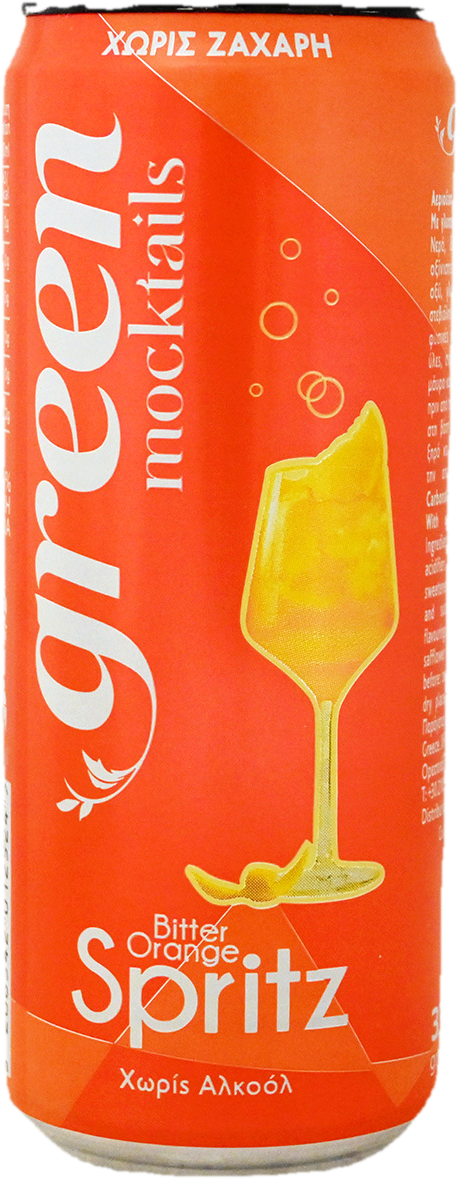 GREEN Mocktails Bitter Orange Spritz
