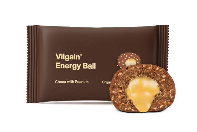 Vilgain BIO Energy Ball kakaó földimogyoróvajjal