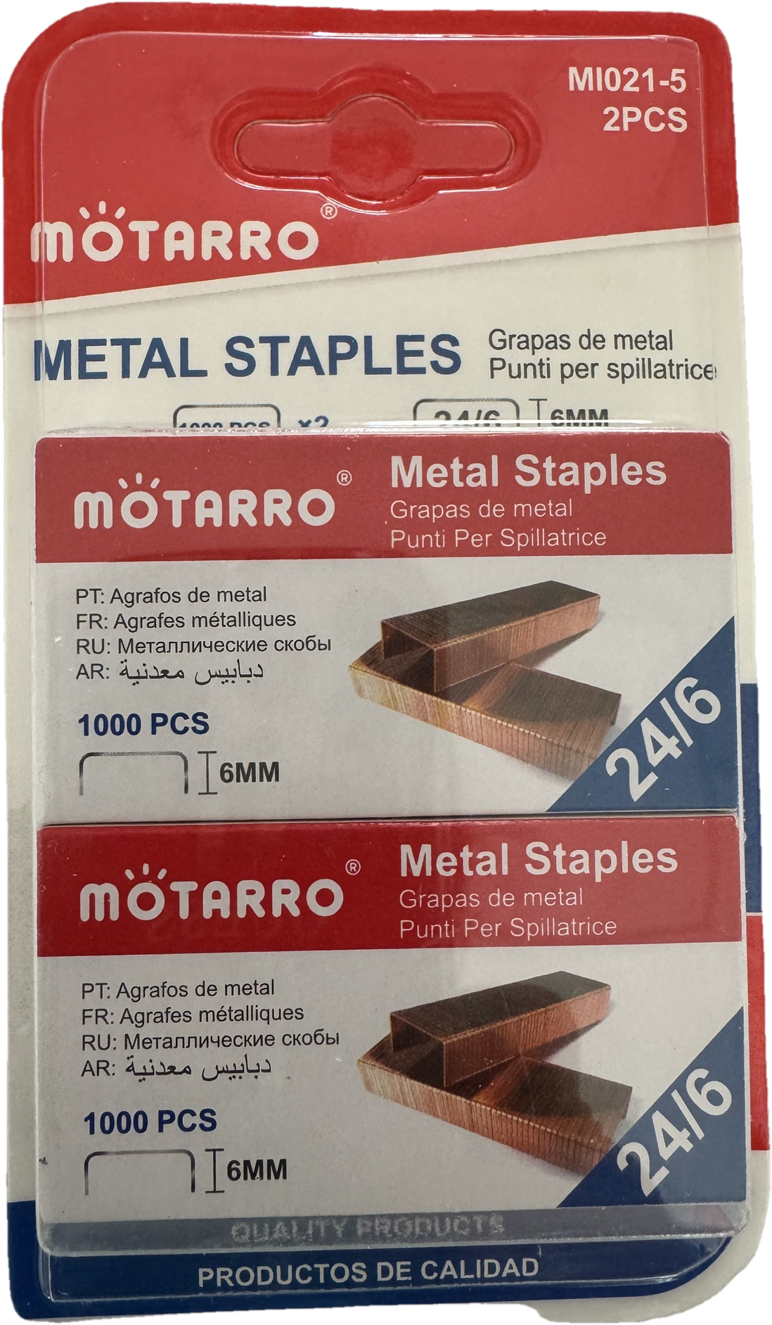 Tűzőgép kapocs szett 2 db-os