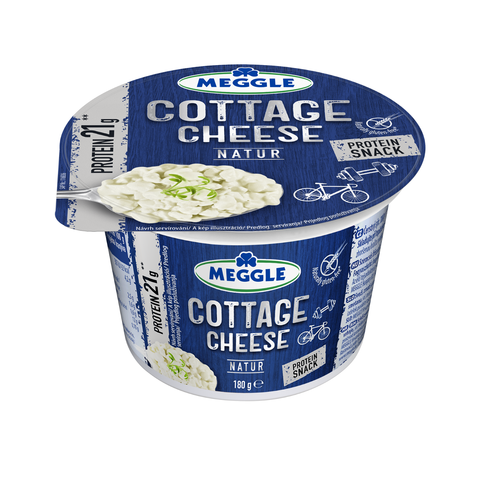 MEGGLE Cottage cheese natúr