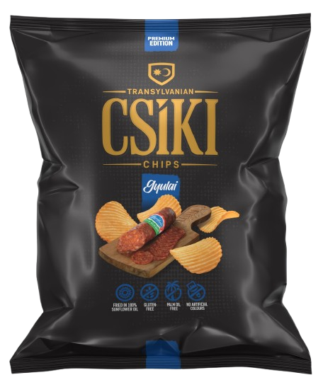 Csíki Chips Gyulai sausage flavoured