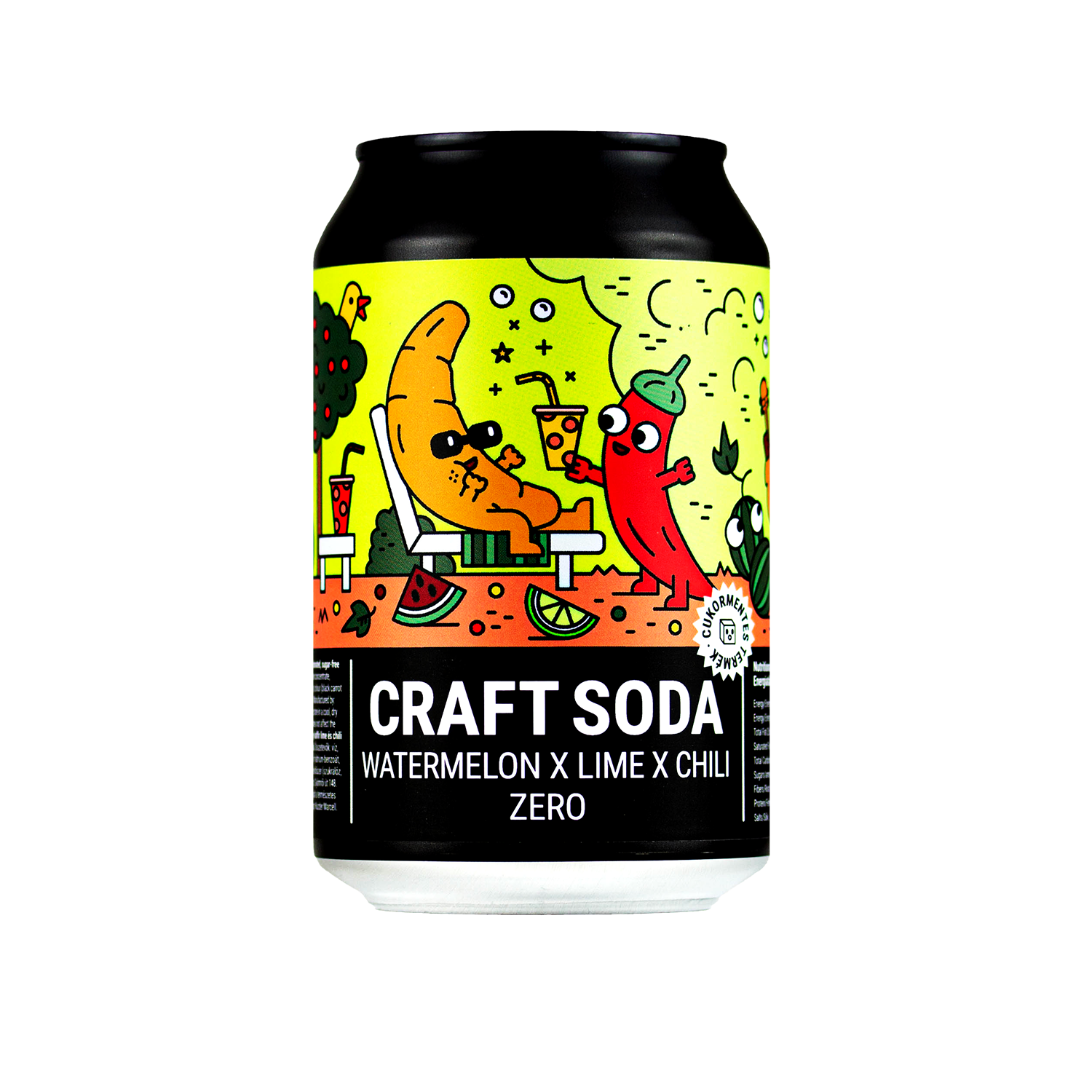 Monyo x Kifli Kollab -  Swicy Watermelon x Kaffir Lime x Chili Soda Zero