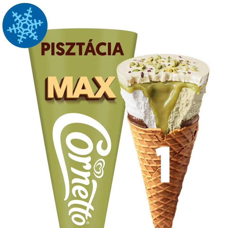 Cornetto Max Tölcséres Jégkrém Pisztácia