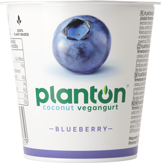 PlantOn kókuszos vegángurt áfonya