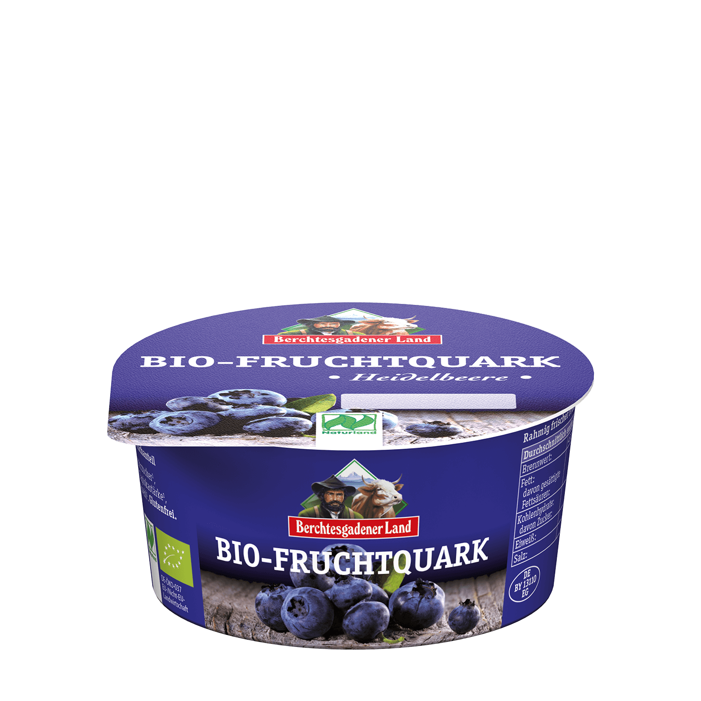 Bio Alpenmilch gyümölcsös túró áfonyás  4,5%