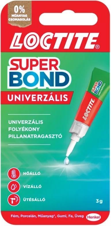 LOCTITE Super Bond 3 g pillanatragasztó