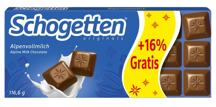 Schogetten Tejcsokoládé