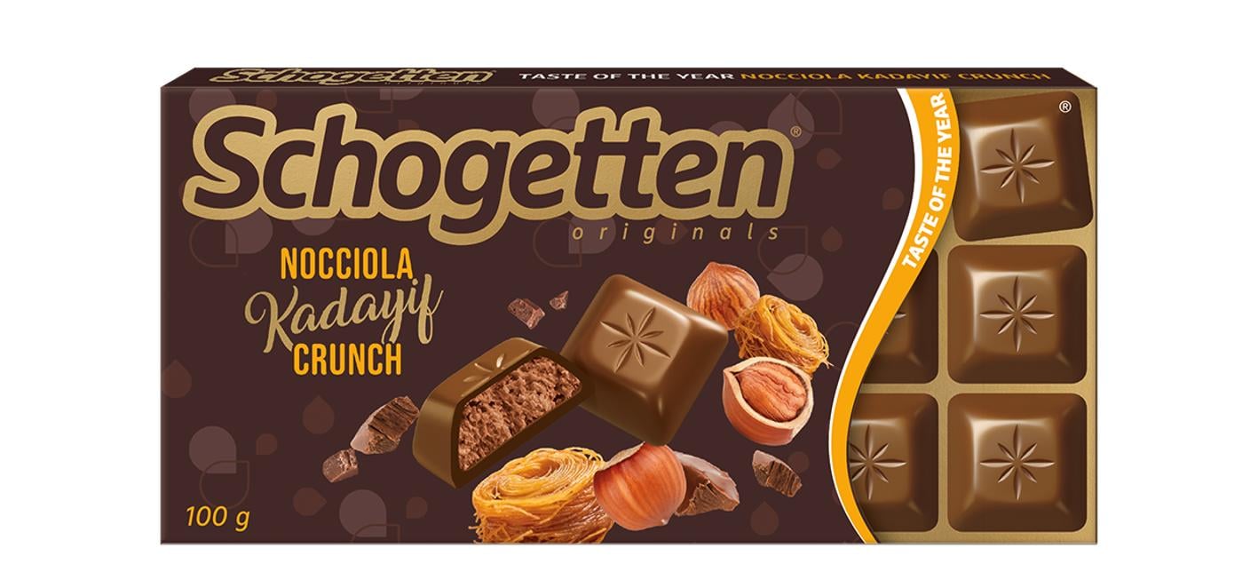 Schogetten Nocciola és Kadayif