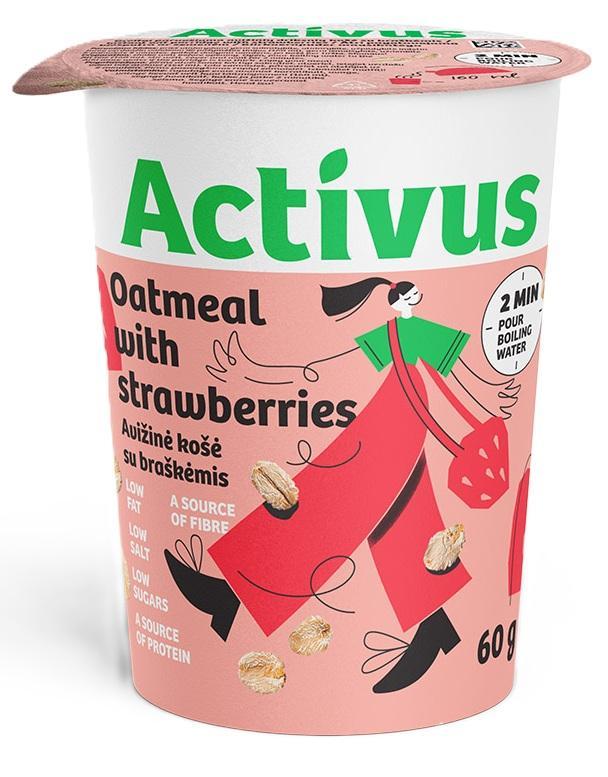 Activus Zabkása eperrel