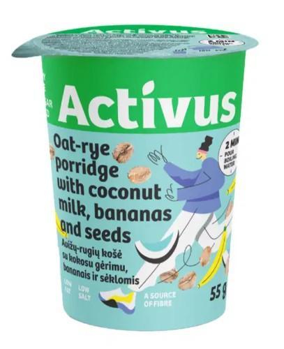 Activus Zab-rozskása kókusszal, banánnal és magvakkal