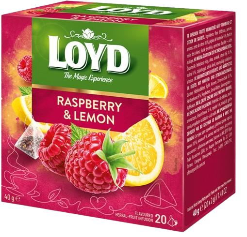 Loyd piramis tea Málna-Citrom