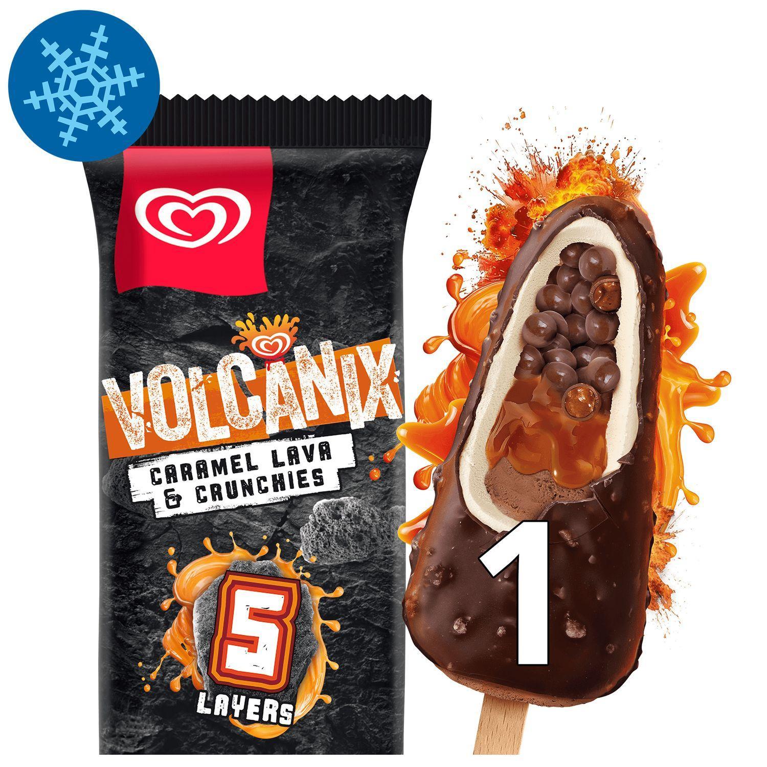 VOLCANIX Pálcikás Jégkrém Karamell Láva