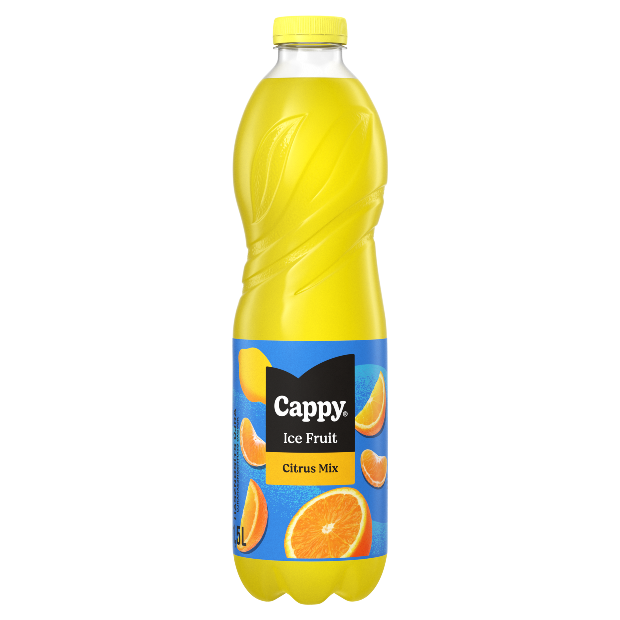 Cappy Ice Fruit szénsavmentes citrusos ízű üdítőital, cukorral és édesítőszerekkel