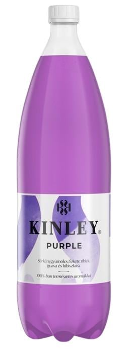 Kinley Purple vegyes gyümölcs ízű szénsavas üdítőital cukorral és édesítőszerekkel