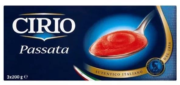 Cirio Passata paszírozott paradicsom multipack 3x200ml