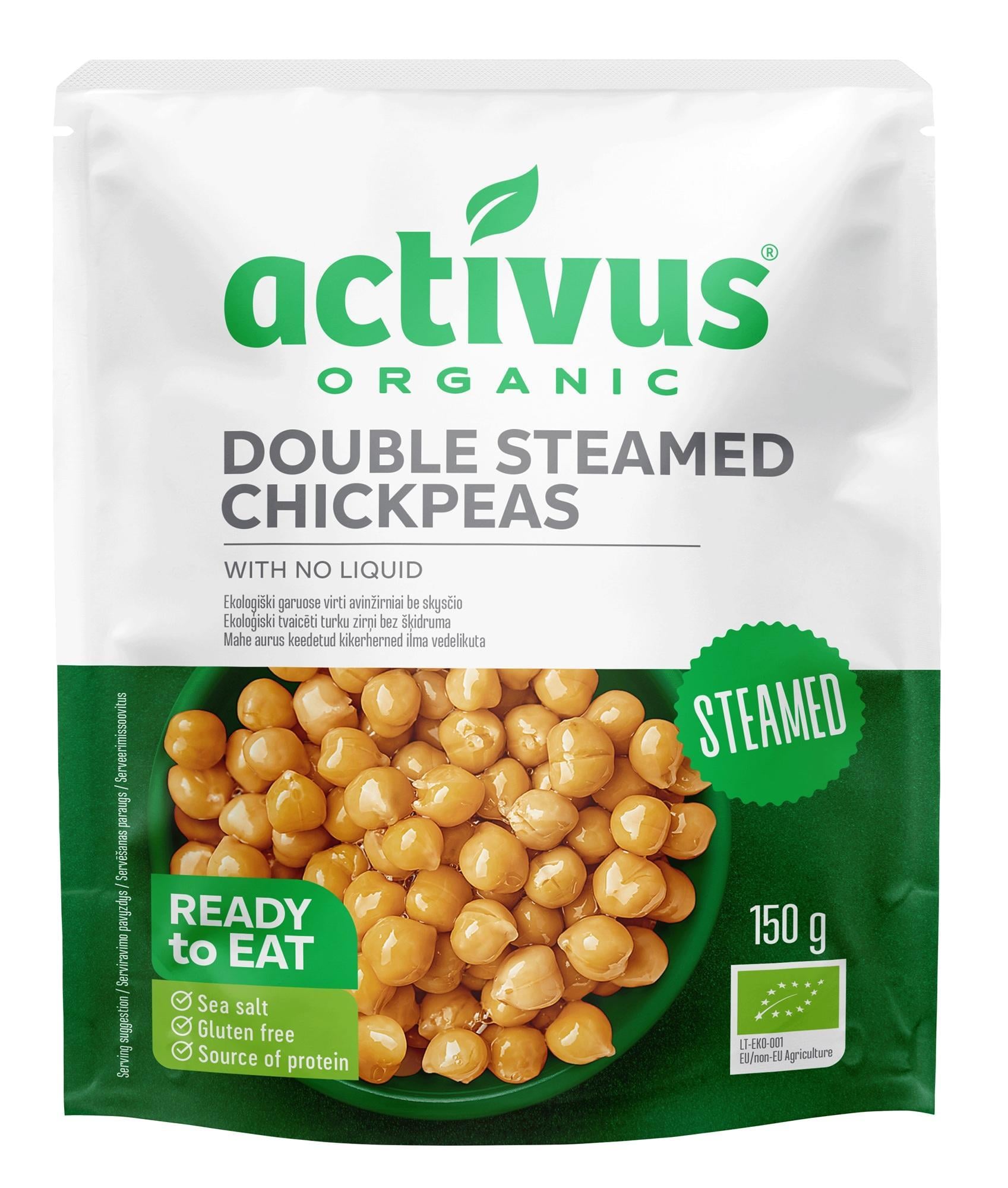 Activus BIO párolt csicseriborsó