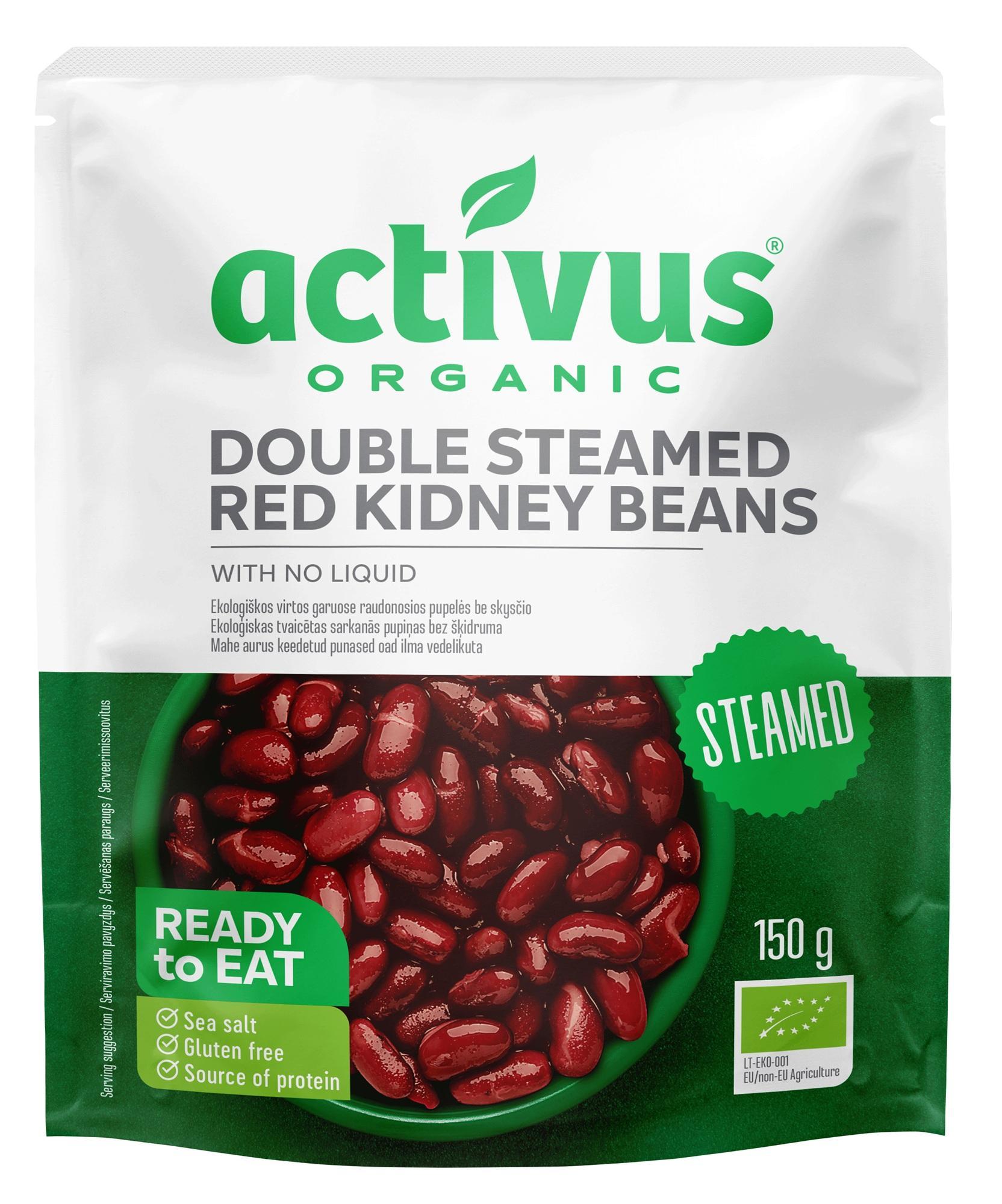 Activus BIO párolt vörös kidney bab