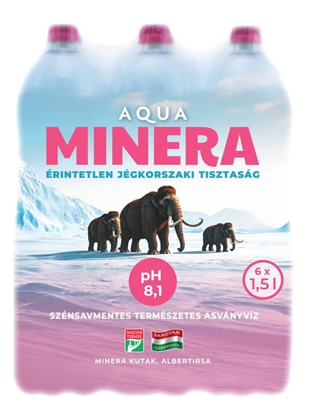 Aqua Minera szénsavmentes ásványvíz multipack 6 x 1,5l