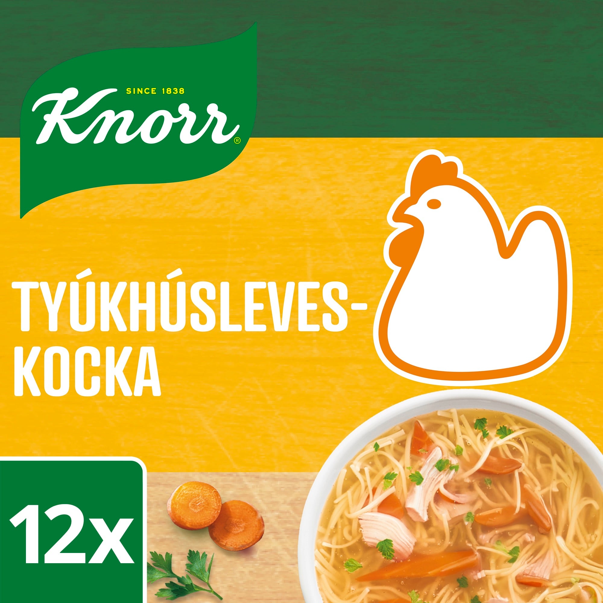 Knorr tyúkhúsleveskocka 12db