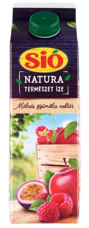 SIÓ Natura Málnás gyümölcs nektár 50%