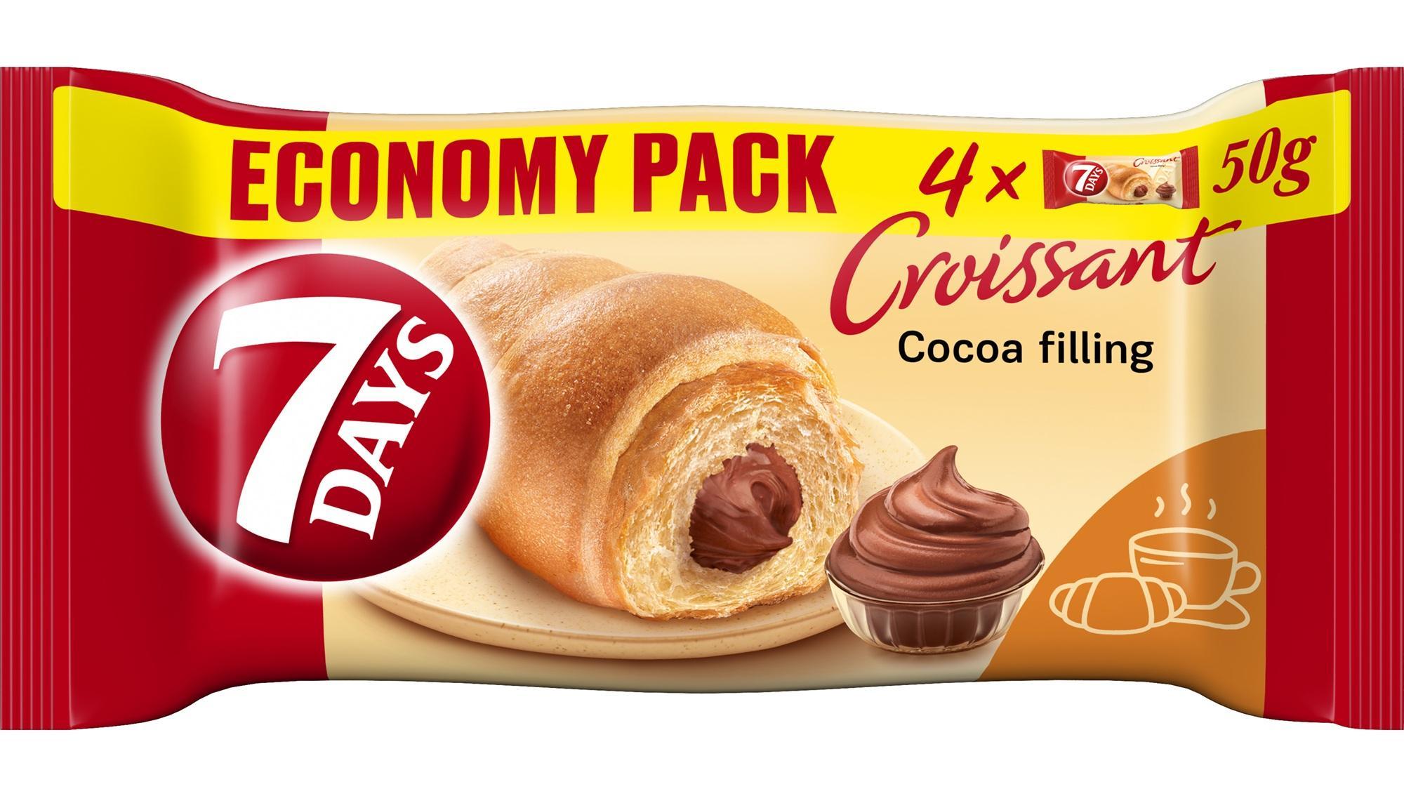 7Days Kakaós Croissant 4x50g