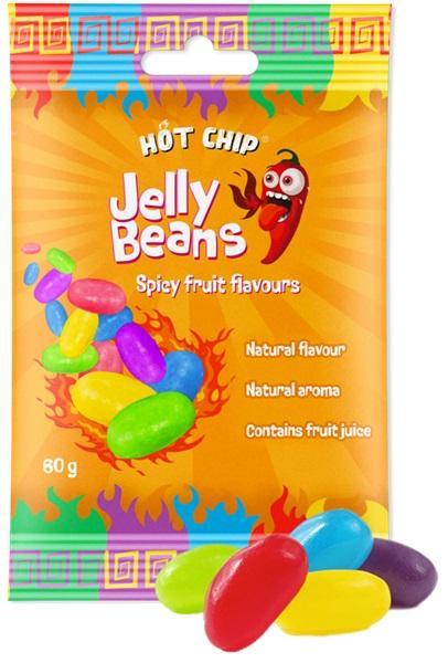 Hot Chip Jelly Beans spicy fruit flavours