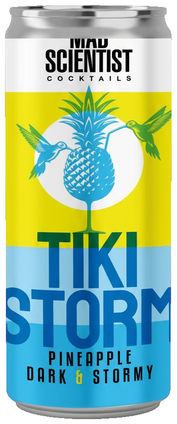 Mad Scientist - TIKI STORM - Rum Pineapple Dark & Stormy
