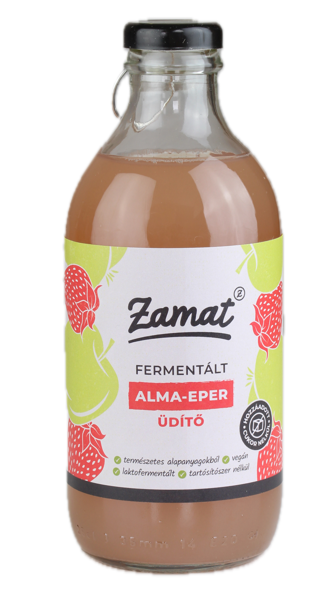 Zamat Fermentált Alma-Eper üdítő