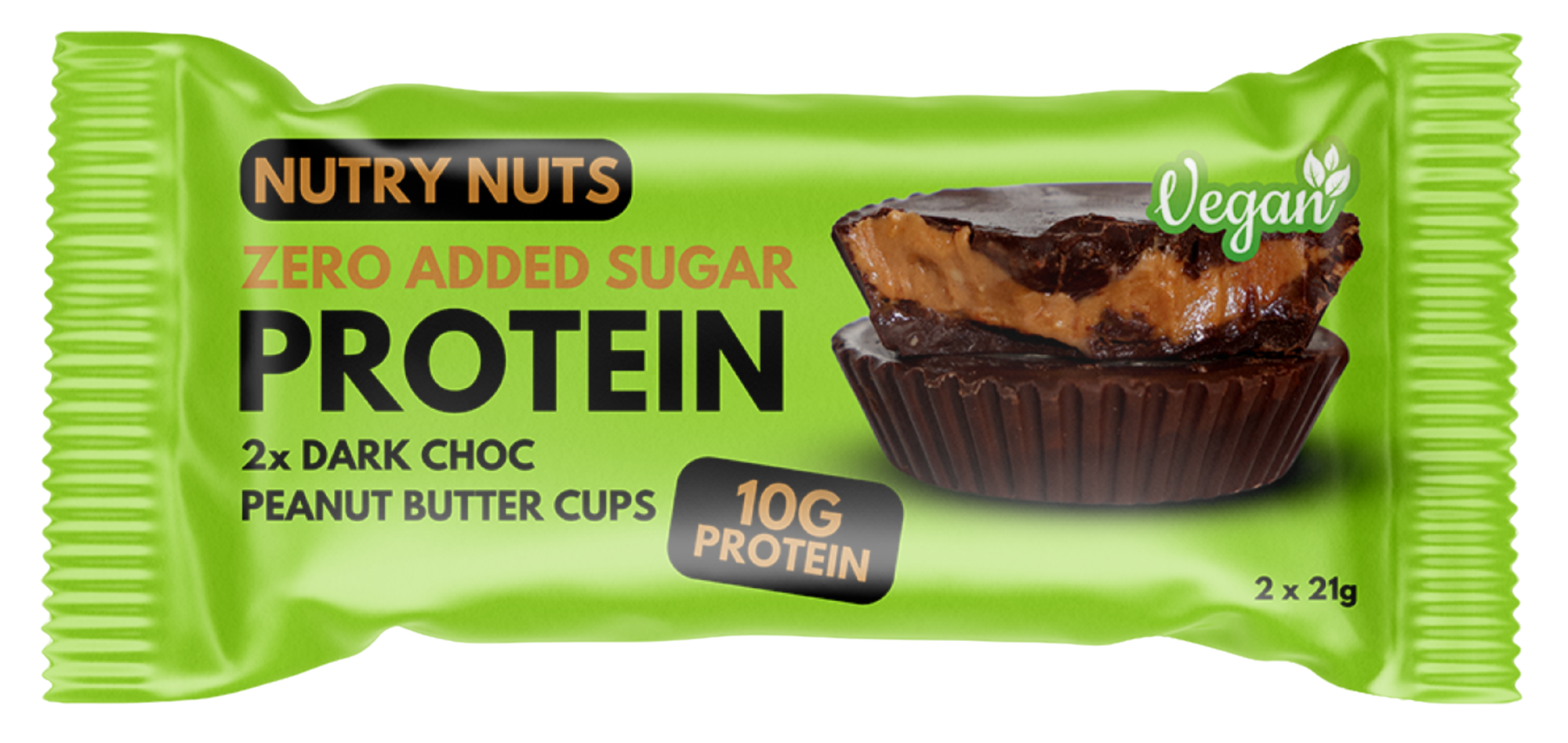 Nutry Nuts Mogyoróvajas, Étcsokis Vegán Protein Csokikorong