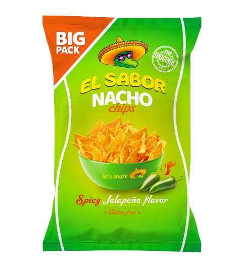 El Sabor Nacho Chips Jalapeno