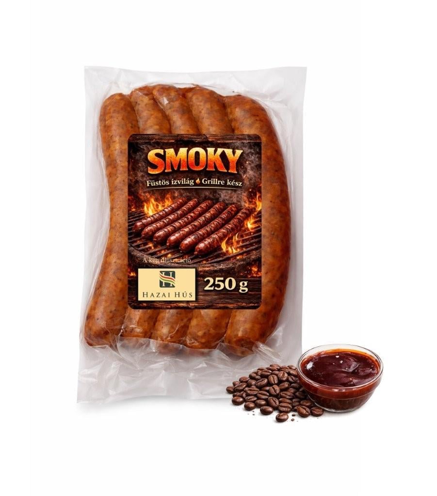 SMOKY grillkolbász barbecue-arabica