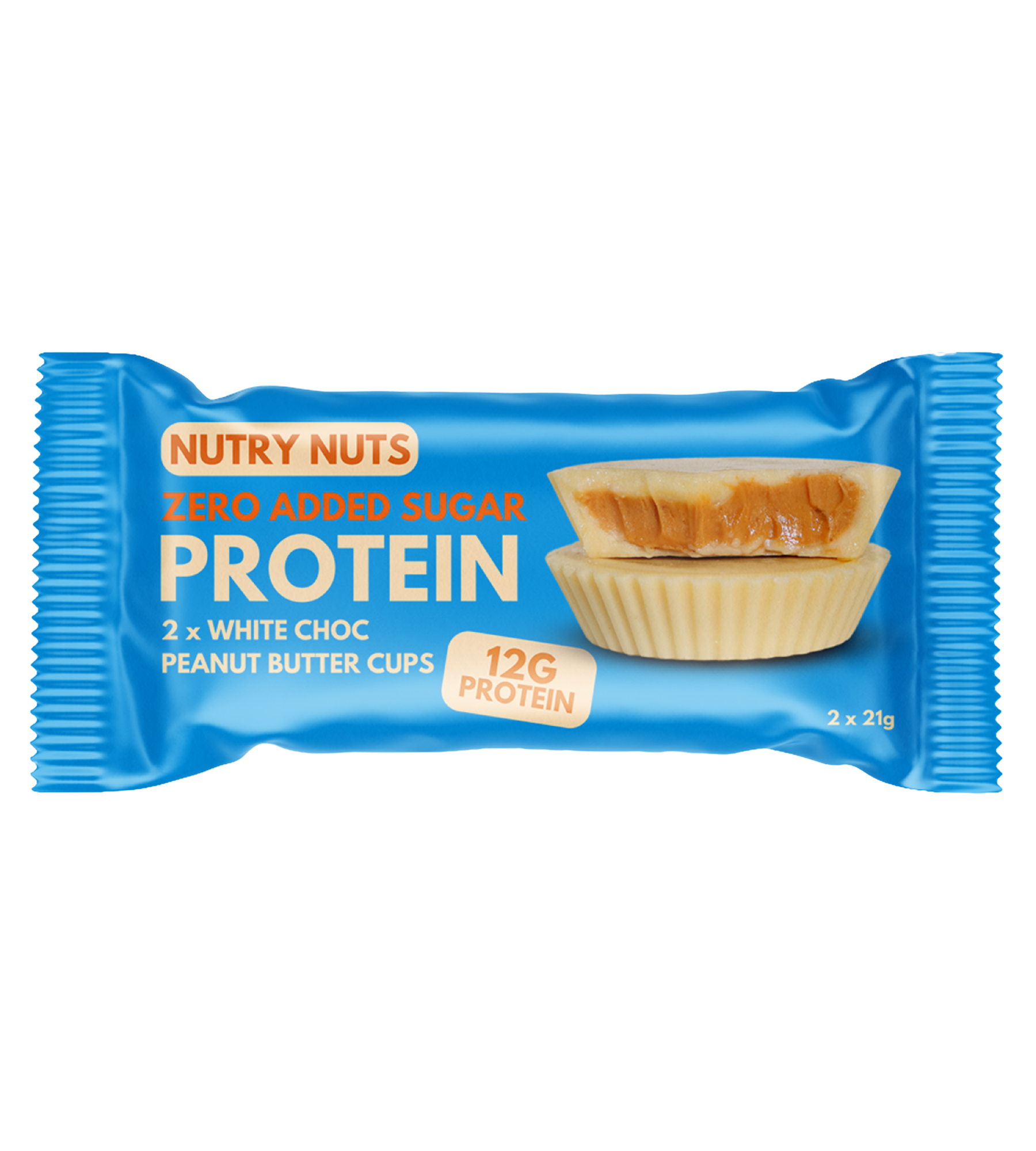 NUTRY NUTS Protein Földimogyoróvajas Csokikorong - Fehércsokis