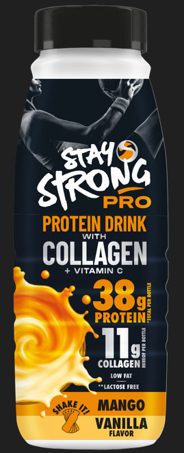 Stay Strong proteines ital kollagénnel mangós-vaníliás