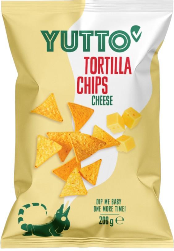 Yutto Tortilla Chips Sajtos