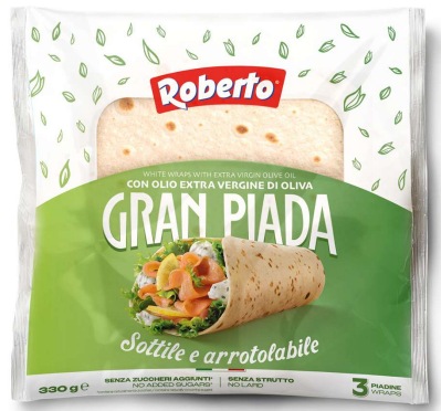 Roberto Granpiada lepénykenyér extraszűz olíva olajjal
