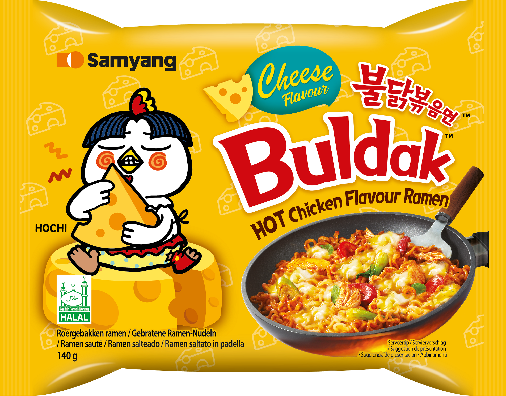 Buldak Ramen sajtos