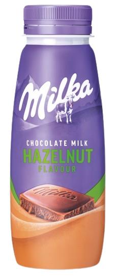 Milka csokoládés-mogyorós tejital