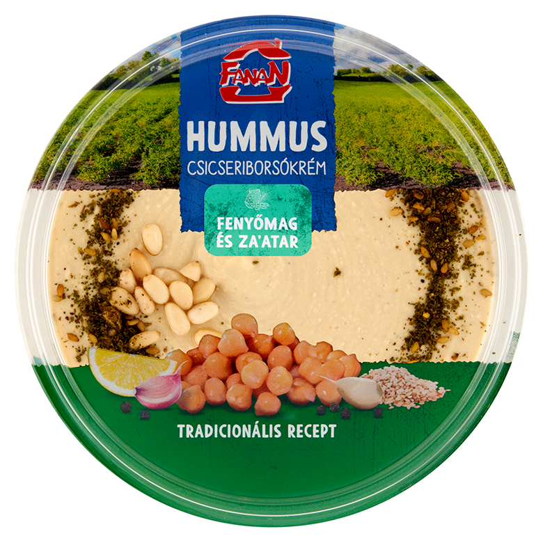 Fanan Hummus Fenyőmag & Za'atar
