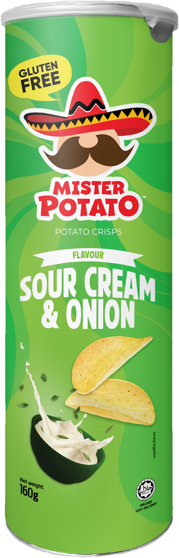 Mister Potato chips Sour Cream & Onion