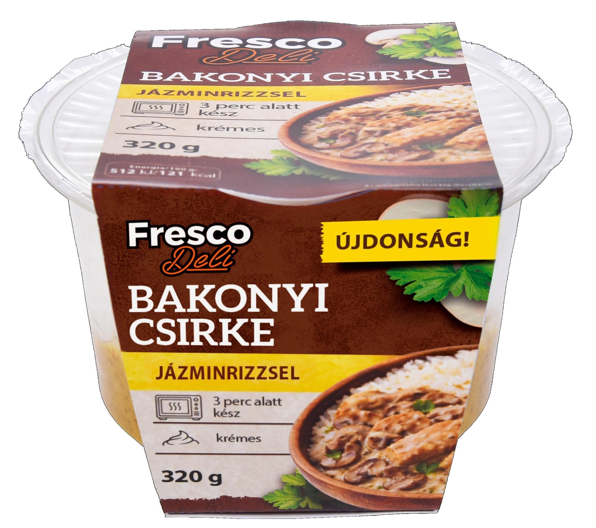Fresco di Forno Bakonyi csirke jázminrizzsel