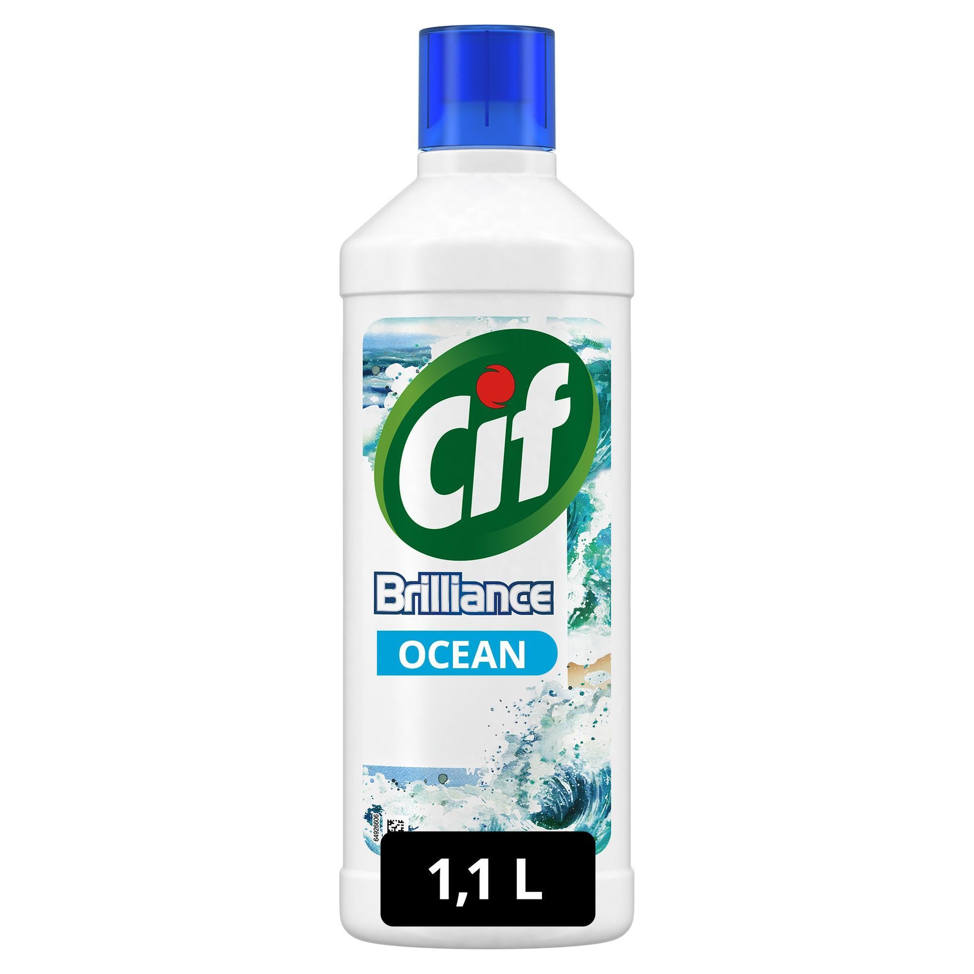 CIF Brillance Ocean folyékony tisztítószer padlóra és mosható felületekre, 1100 ml