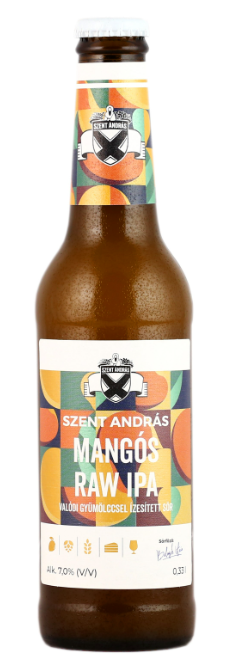 Szent András Mangós Raw Ipa Mangóval és-Habaneróval