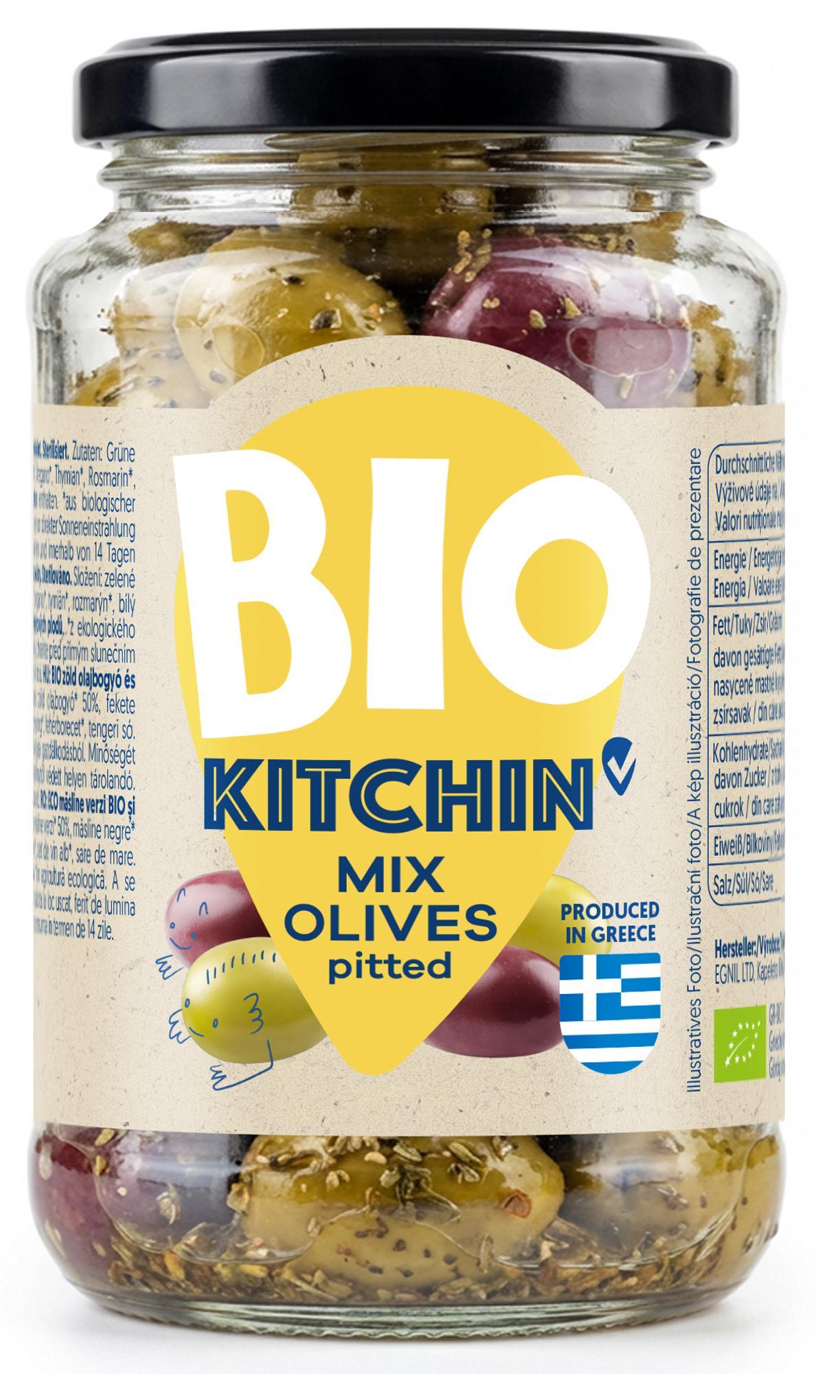 Kitchin BIO olívabogyó mix lé nélkül