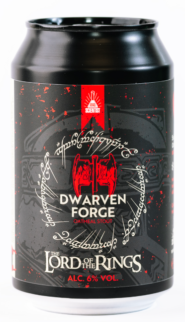 Mad Scientist - A Gyűrűk Ura - Dwarven Forge - Oatmeal Stout  - Warner Bros kollab (USA) - 6%